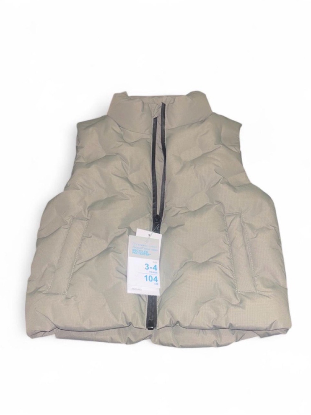 Primark Beige Puffer Vest